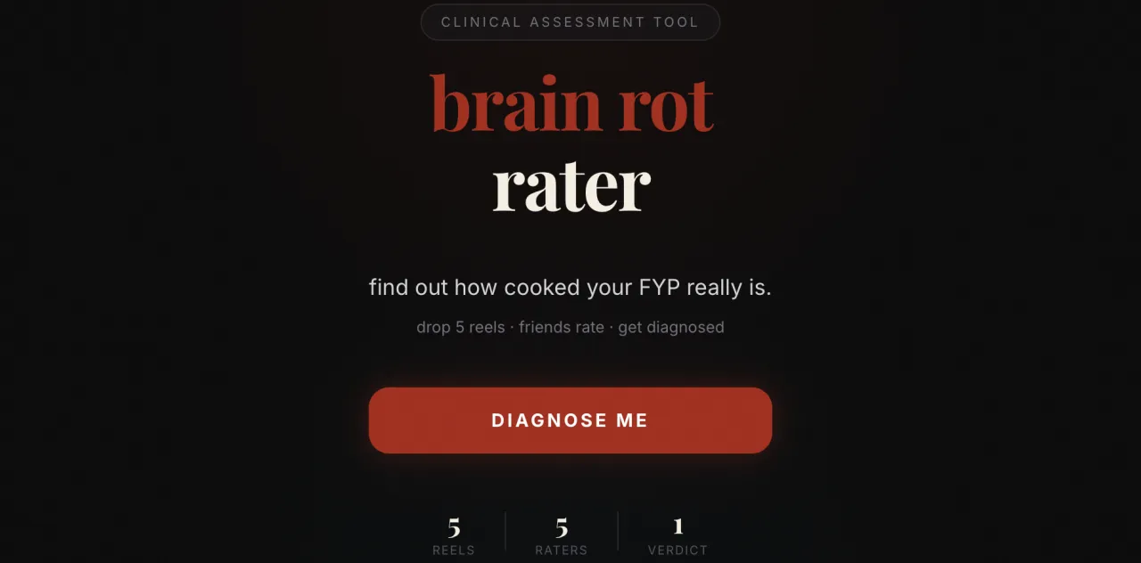Brain Rot Rater